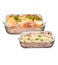 LIFE SMILE - Heat-Resistant Glass Baking Dish Microwave Oven Safe Borosilicate Glass