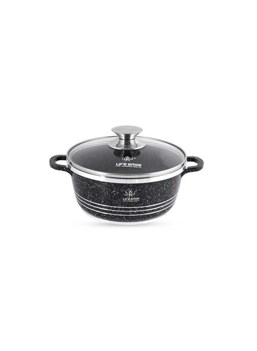 Life Smile 20cm Non-Stick Cooking Pot With Lid