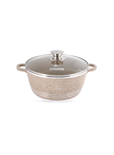 Life Smile 24cm Non-Stick Cooking Pot With Lid