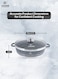 Life Smile Non Stick Shallow Pot with Multi Layer Non Stick Granite Coating