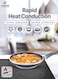 Life Smile Non Stick Frying Pan Set of 3 with Heat Resistant Handle