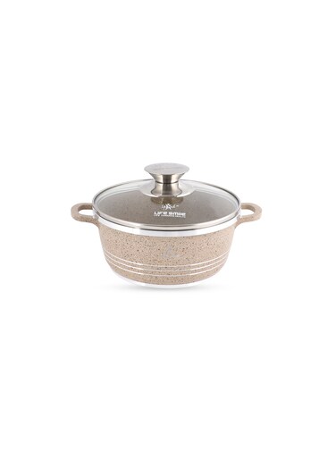 Life Smile 16cm Non-Stick Cooking Pot With Lid