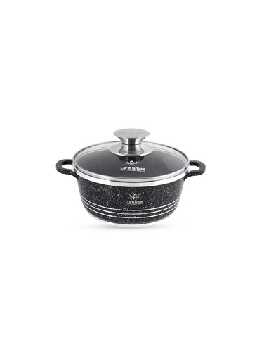 Life Smile 16cm Non-Stick Cooking Pot With Lid