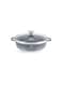 Life Smile Non Stick Shallow Pot with Multi Layer Non Stick Granite Coating