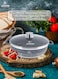 Life Smile Non Stick Shallow Pot with Multi Layer Non Stick Granite Coating