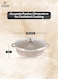 Life Smile Non Stick Shallow Pot with Multi Layer Non Stick Granite Coating