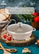 Life Smile Non Stick Shallow Pot with Multi Layer Non Stick Granite Coating