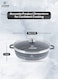 Life Smile Non Stick Shallow Pot with Multi Layer Non Stick Granite Coating