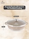 Life Smile Non Stick Shallow Pot with Multi Layer Non Stick Granite Coating