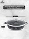 Life Smile Non Stick Shallow Pot with Multi Layer Non Stick Granite Coating