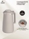 Life Smile 1L Vacuum Flask with Pure Pink Glass Inner