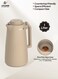 Life Smile 1L Vacuum Flask with Pure Pink Glass Inner