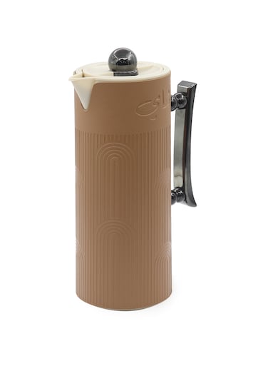 Life Smile 1L Vacuum Flask with Pure Pink Glass Inner
