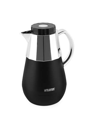 Life Smile Vacuum Flask With Push Lock Control Leak-Proof &amp; Eco-Friendly Design