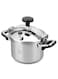 Life Smile 8L Premium 18/10 Stainless Steel Pressure Cooker with Steamer Basket &amp; Glass Lid