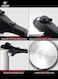Life Smile 6L Premium 18/10 Stainless Steel Push Lock Pressure Cooker with Steamer Basket &amp; Glass Lid