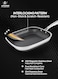 Life Smile 26cm Square Hybrid Stainless Steel Fry Pan