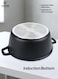 Life Smile Non-Stick Titanium Cookware Set with Induction Base