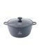 Lifesmile 32cm Aluminium Granite Nonstick Soup Pot with Lid &ndash; Induction Base, Easy Clean, 10.0L