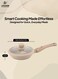Life Smile 20cm Granite Nonstick Fry Pan with Lid (1.0L) &ndash; Induction Base, Removable Handle, Easy Clean &amp; Scratch Resistant
