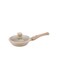 Life Smile 20cm Granite Nonstick Fry Pan with Lid (1.0L) &ndash; Induction Base, Removable Handle, Easy Clean &amp; Scratch Resistant