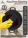 Life Smile 28cm Granite Nonstick Wok Pan with Lid (4.4L) &ndash; Induction Base