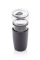 CERRA - Hans Larsen Premium Glass Tumbler with Recycled Protective Sleeve - Black
