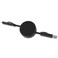 LECCO - @memorii Recycled 6-in-1 retractable Charging Cable - Black