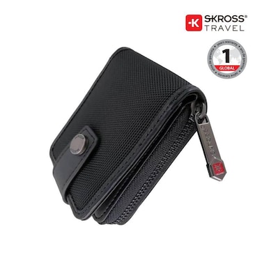 SKROSS Travel - Secure Card &amp; Coin Executive Wallet