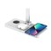 VELES - @memorii 3 in 1 Wireless Charger with Desk Lamp - White