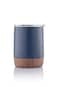 GOUDA - Hans Larsen Vacuum Mug With Cork Base - Blue