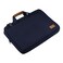 SLOTEN - Santhome&reg; 15" Laptop Bag - Navy Blue/Tan