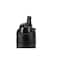 AERO SIP - Hans Larsen Recycled Stainless Steel Bottle with Dual Sip Lid - Black