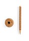 Eco-Neutral Cork Barrel Ballpoint Pen   Bamboo Tip &amp; Cap, Sustainable Design