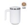 CAFFE - Hans Larsen Auto-Stirring Coffee Mug - White