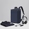 DURHAM - Santhome 15.6" Laptop Backpack - Navy Blue
