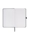 FAROE Santhome A5 PU Hardcover Notebook   96 Sheets 80gsm, Pen Loop + Inner Pocket   Navy Blue