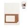 ADANA Santhome Recycled Canvas A5 Notebook   160 Pages 70gsm, PU Pocket + Card Slots   Beige
