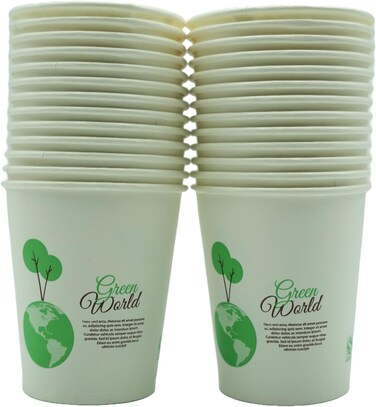 Limitless, Paper Cup, 50 Pack, Disposable Drinkware, Unisex, 8 oz Capacity, Eco-Friendly, Ideal for Parties, Events, and Daily Use (LL21617-2, 230ml)