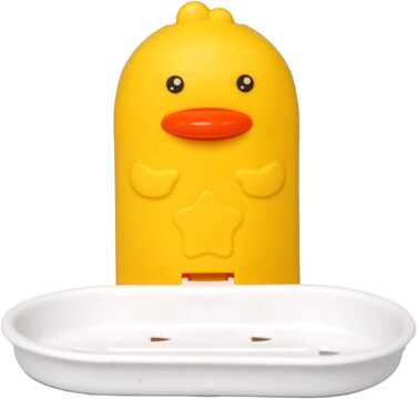 Limitless, Wall Mounted Soap Rack, Bathroom Accessory, Unisex, Durable &amp; Rust-Resistant, Easy Installation, Space-Saving Design, Ideal for Shower &amp; Sink Areas, Yellow (LC811)