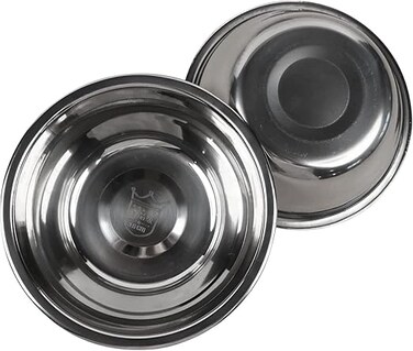 Limitless stainless steel soup pots, soup bowls, canteen stainless steel bowls, kindergarten children's small pots, eating bowls, vegetable bowls in Silver Color