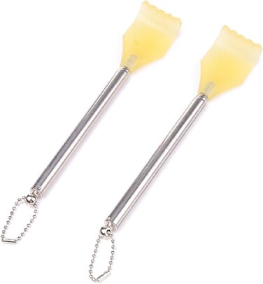 Limitless - 2PC Hand Scratcher for Men, Women and Kids, Durable & Ergonomic Design, Extendable for Easy Reach, Lightweight & Portable, Ideal for Itch Relief   Pack of 2 (LL45015)