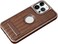 Limitless Leather Case for iPhone 14 Pro Max, Slim Fit Back Protector, Premium Soft Grip Luxury Leather Cover, Anti-Scratch Phone Back Case with Logo Cutouts, Shockproof Fall Protection, Dark Brown