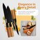 Limitless Knife Set 4-Piece Kitchen - Stainless Steel &amp; Ergonomic Handles Knife Set for Kitchen - Chef Knives Set Suitable for Professionals &amp; Home Cooks, Ideal for Vegetables, Meats