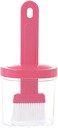 Limitless Barbecue Silicone Oil Brush with Oil Bottle &ndash; Perfect for Baking, Cooking, BBQ, Camping, and Outdoor Picnics, Essential Kitchen and BBQ Accessory for Home Use (Pink)