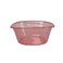 Limitless Premium Transparent Square Plastic Basin &ndash; Durable, Colorful, and Multi-Purpose Basin with Easy-to-Grip Rim &ndash; Ideal for Home, Kitchen, Laundry, and Outdoor Use   Assorted Colors