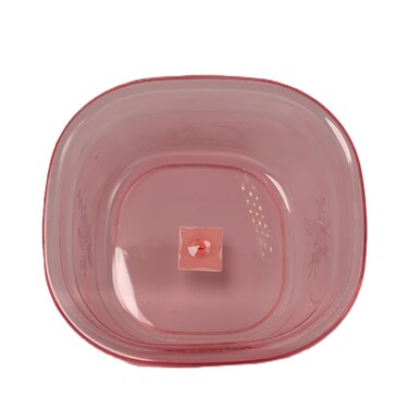 Limitless Premium Transparent Square Plastic Basin &ndash; Durable, Colorful, and Multi-Purpose Basin with Easy-to-Grip Rim &ndash; Ideal for Home, Kitchen, Laundry, and Outdoor Use   Assorted Colors