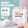 YokoSun Baby Diapers, size 3 / M (5-10 kg) 62 pieces, 1 pack