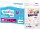 YokoSun Baby Diapers, Size 3 / M (5-10 kg) 248 PCs - Ultra-Soft, Hypoallergenic Nappies, Japanese Technology For Baby Skin Care, Leakproof With 12-Hour Dryness Protection