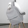 Flaneur Gray Spacious Modern Backpack with Large Compartments